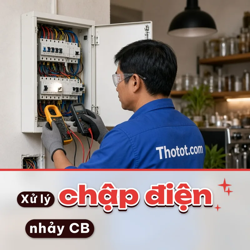 Xử lý chập điện, nhảy CB quán café