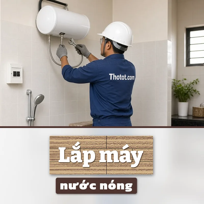 Lắp đặt máy nước nóng