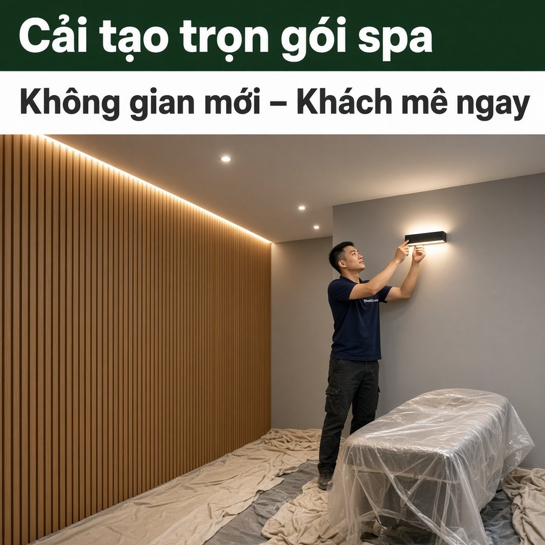 Cải tạo trọn gói spa