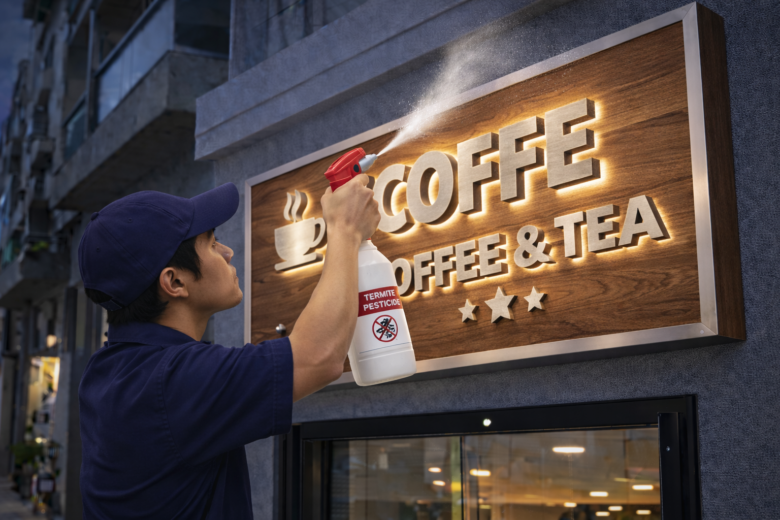 Bảo trì – chống mối mọt hiệu quả cho gỗ và bảng hiệu