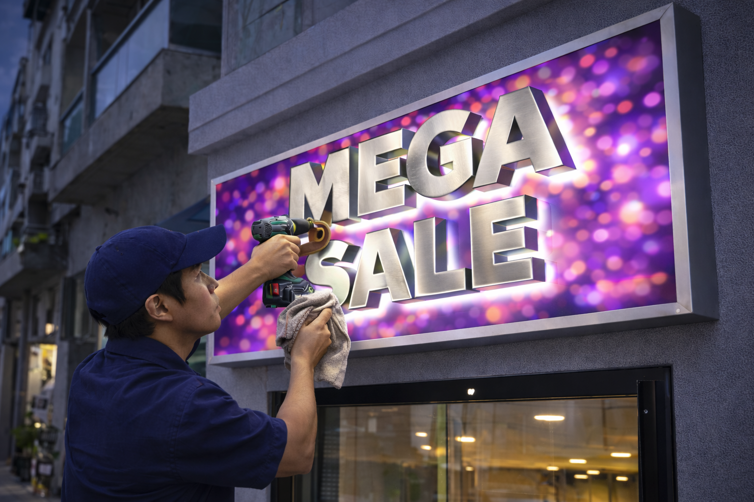 Bảo trì – làm mới chữ inox sáng đẹp, bền lâu