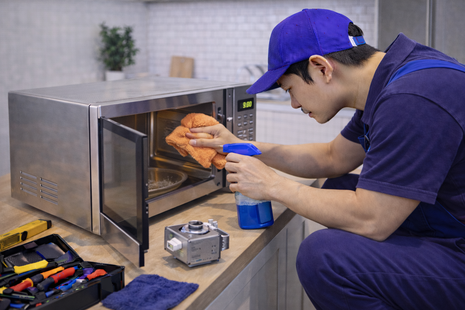 Bảo trì – vệ sinh lò