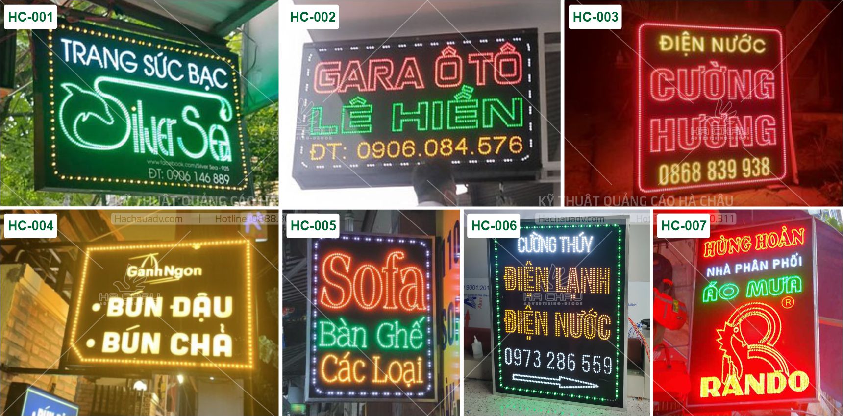 Biển led ma trận