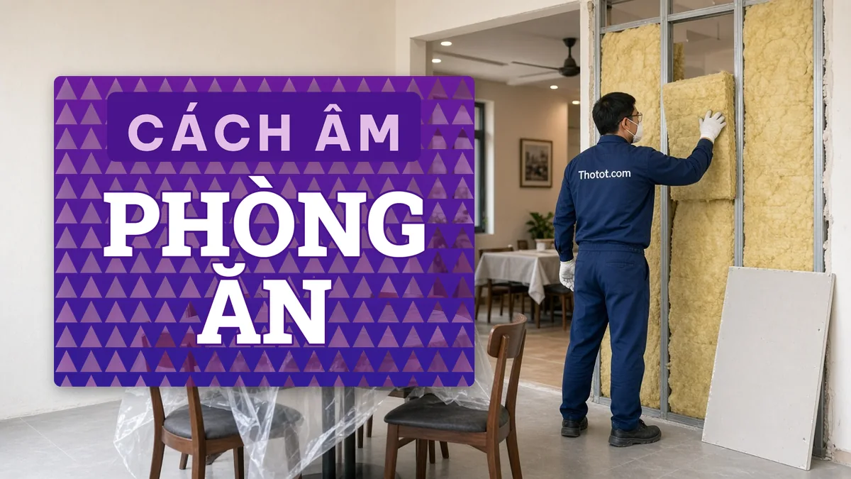 Cách âm phòng ăn riêng nhà hàng