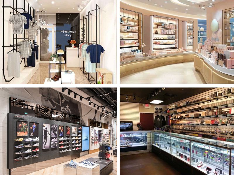 Cải tạo nội thất cửa hàng