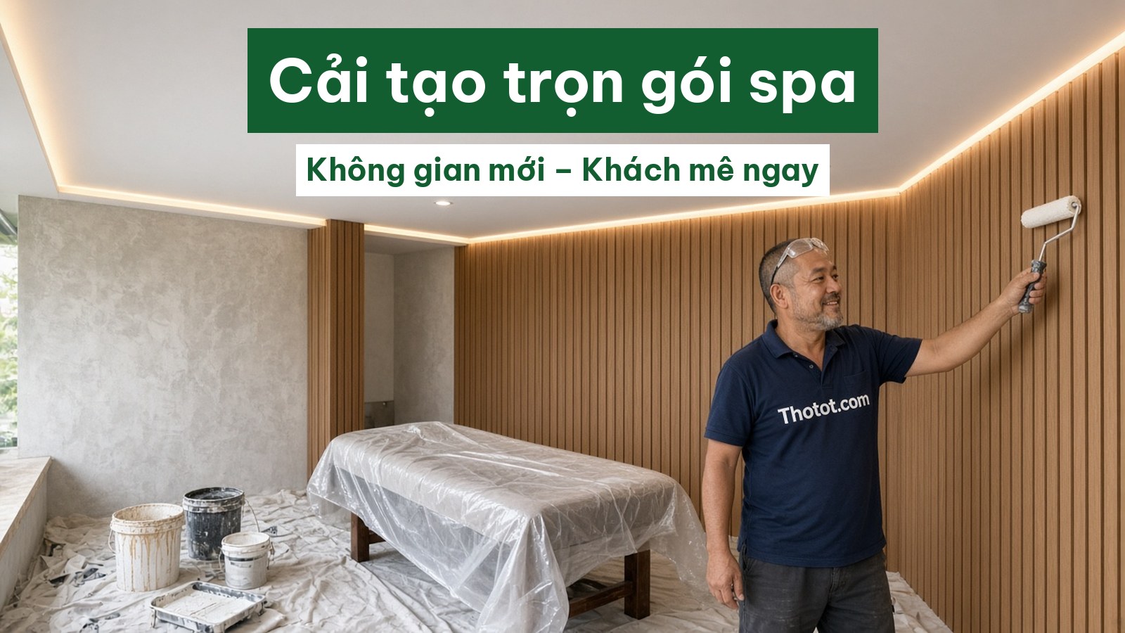 Cải tạo trọn gói spa