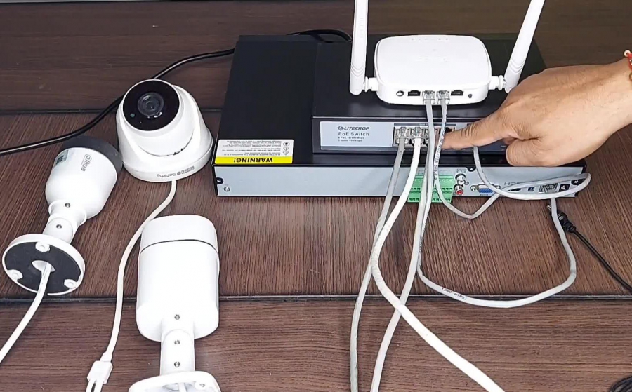 Cấu hình mạng camera