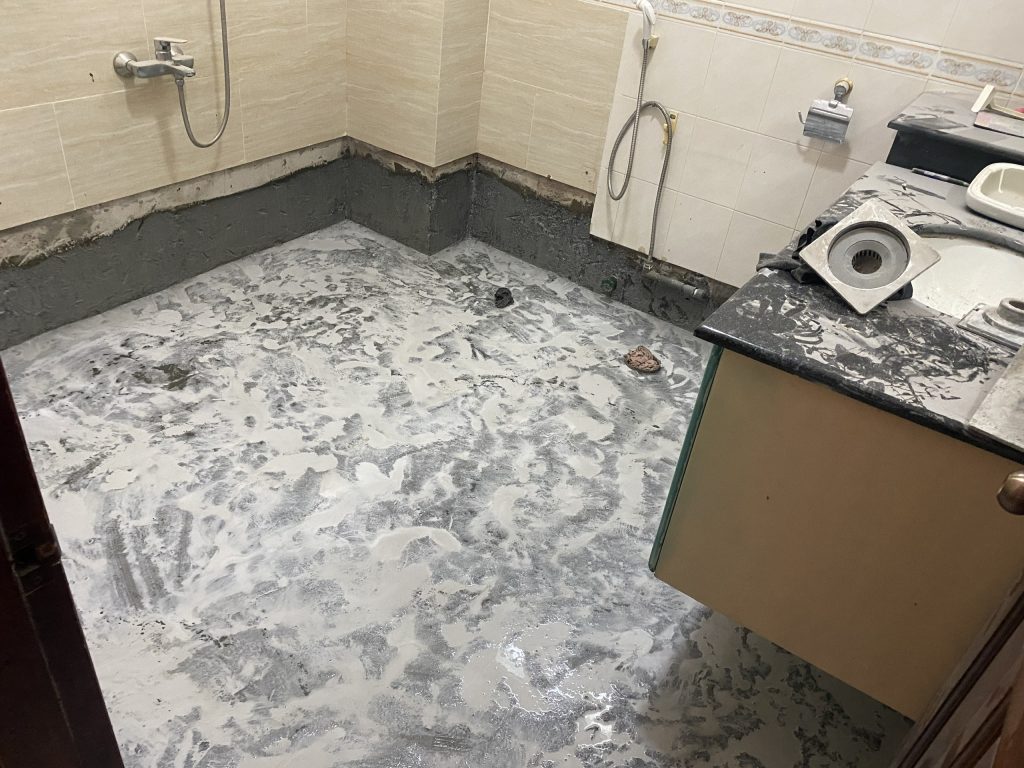 Chống thấm nhà tắm căn hộ chung cư