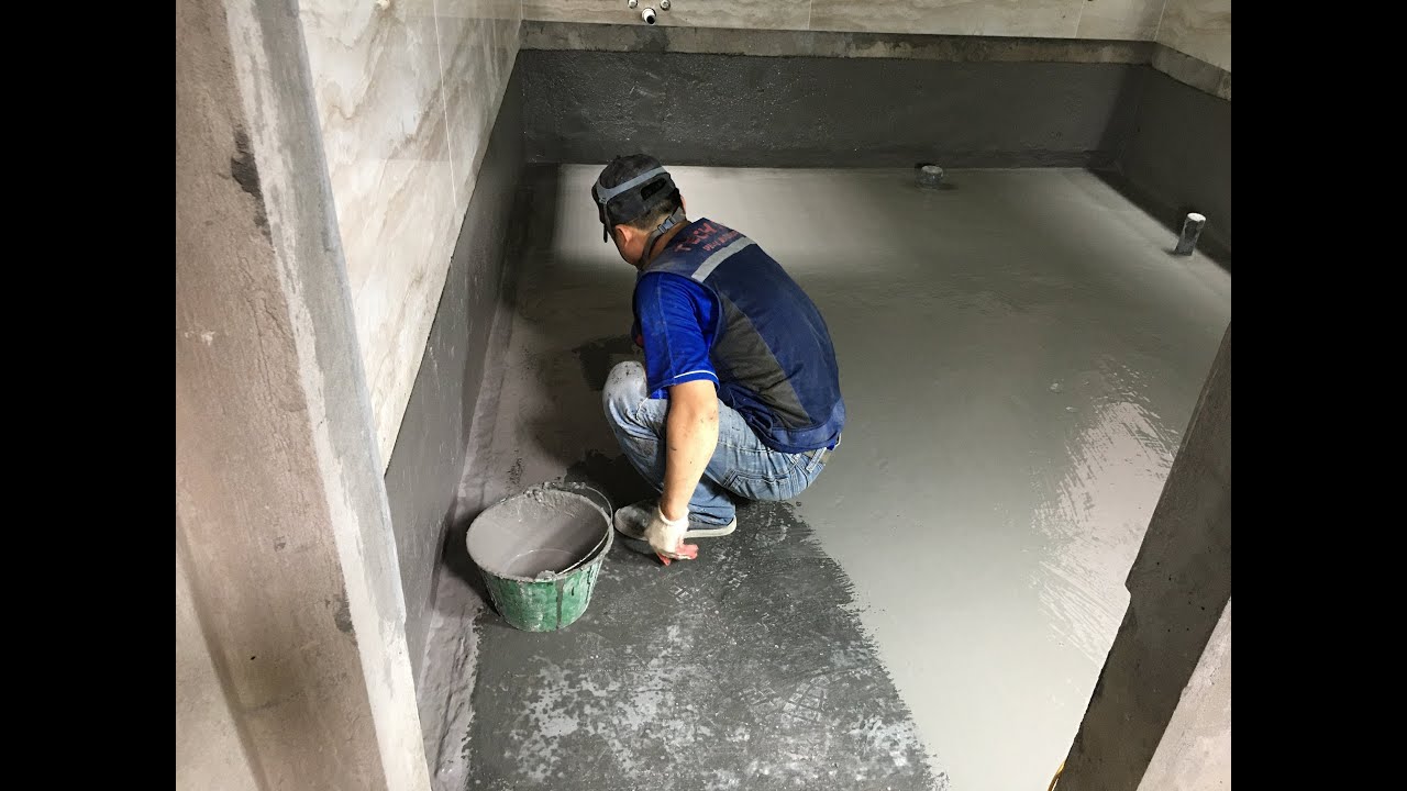 Chống thấm sàn nhà tắm căn hộ