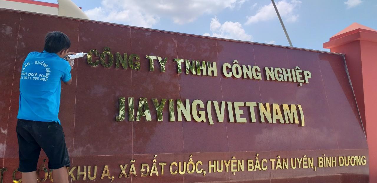 Chữ nổi công ty