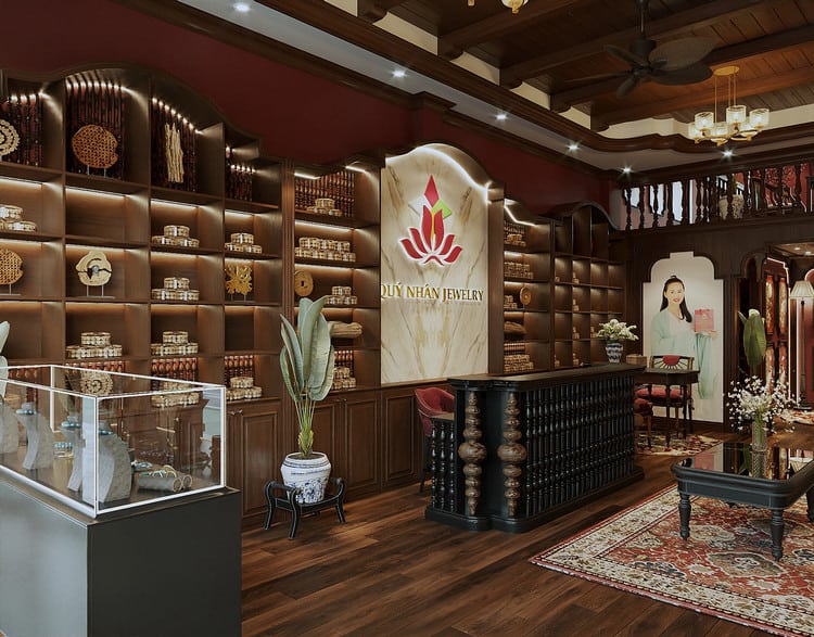 Đo đạc khu trưng bày