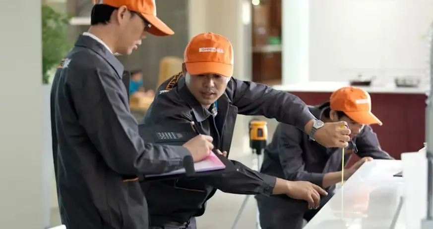 Đo đạc nhà bếp nhà vườn