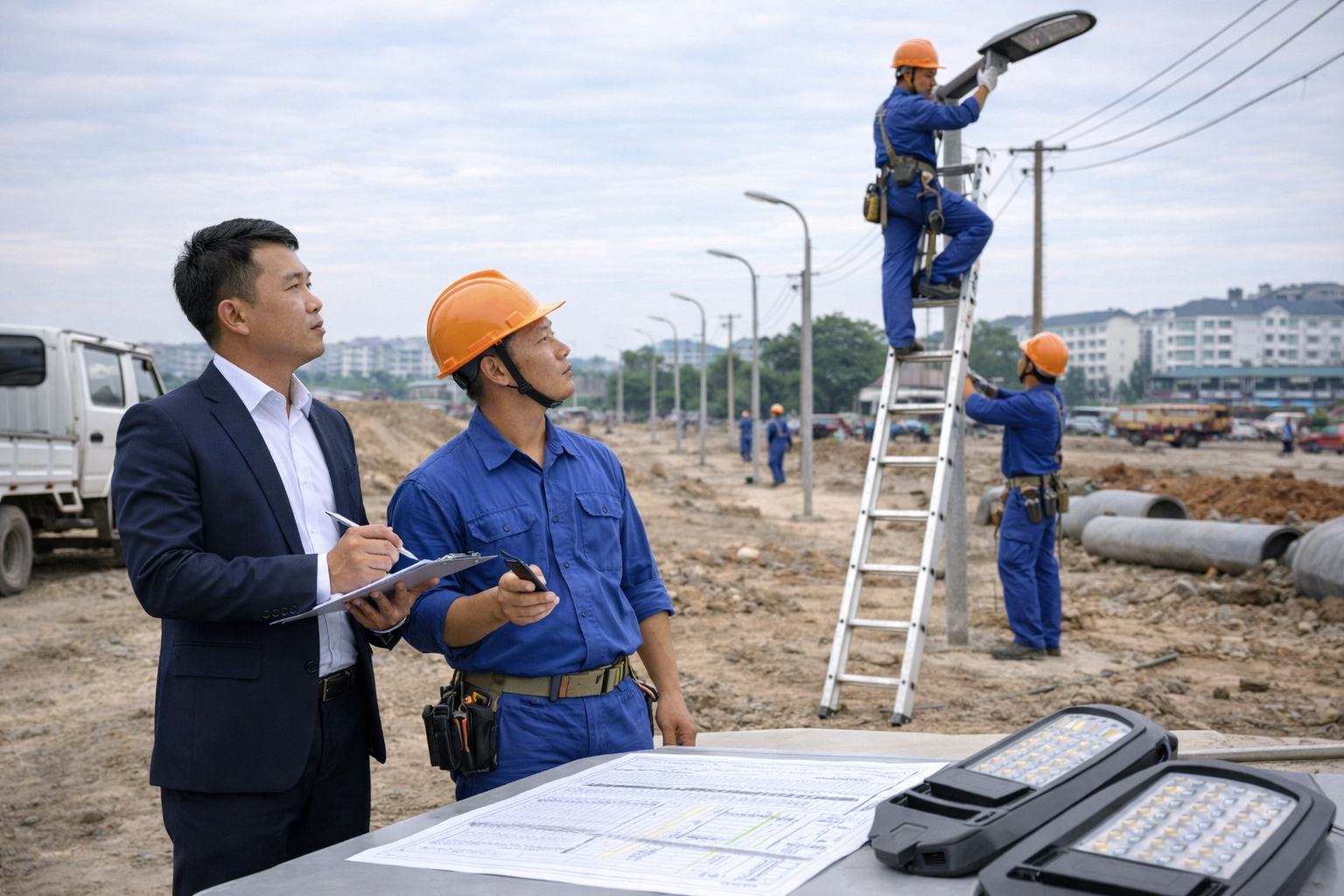 Giám Sát Thi Công Hệ Thống Chiếu Sáng | Thotot.com