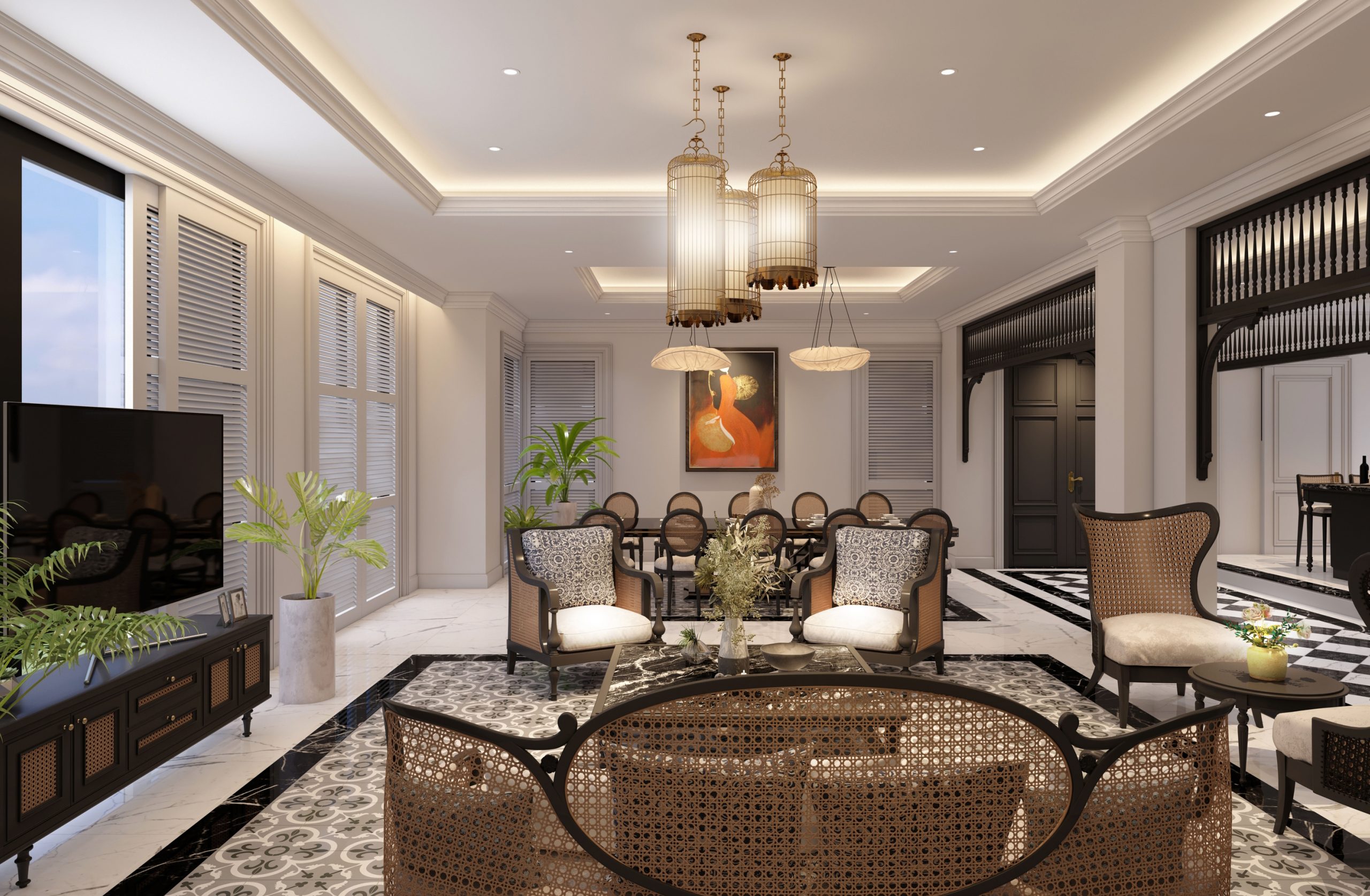 Hoàn thiện nội thất biệt thự