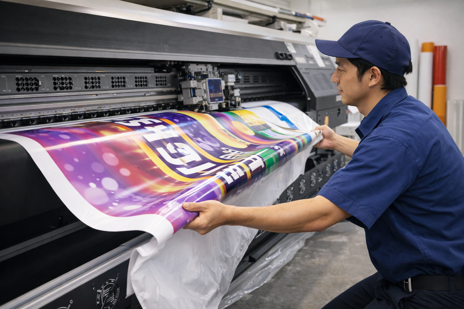 In bạt Hiflex quảng cáo khổ lớn, giá tốt, lấy nhanh