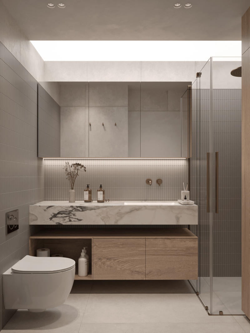 Kiểm tra hiện trạng nhà vệ sinh căn hộ