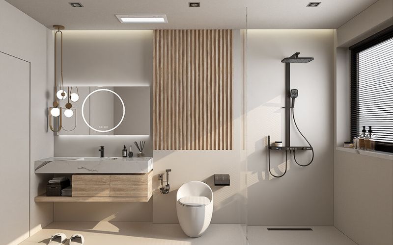 Làm mới nhà tắm căn hộ