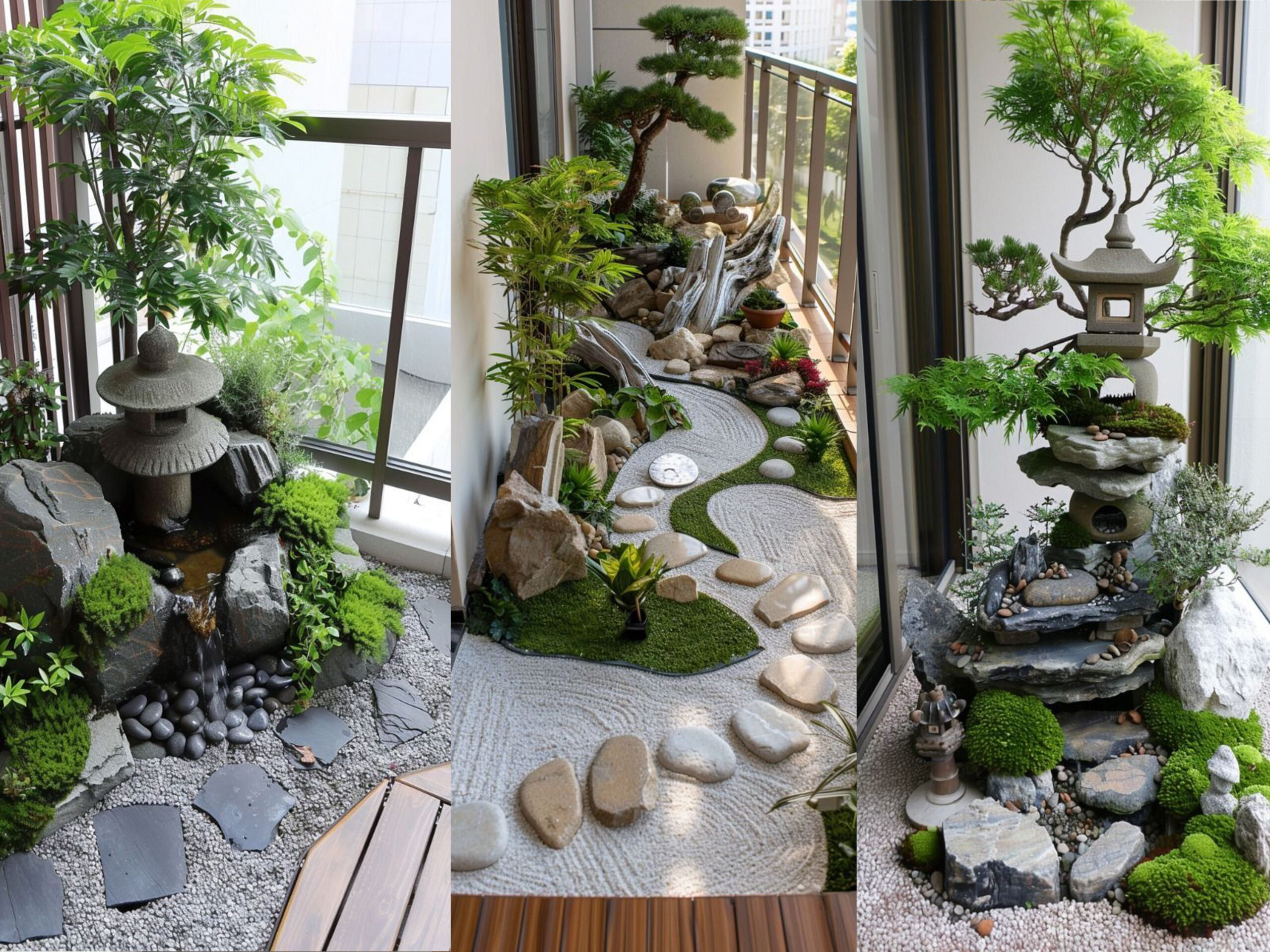 Làm tiểu cảnh ban công