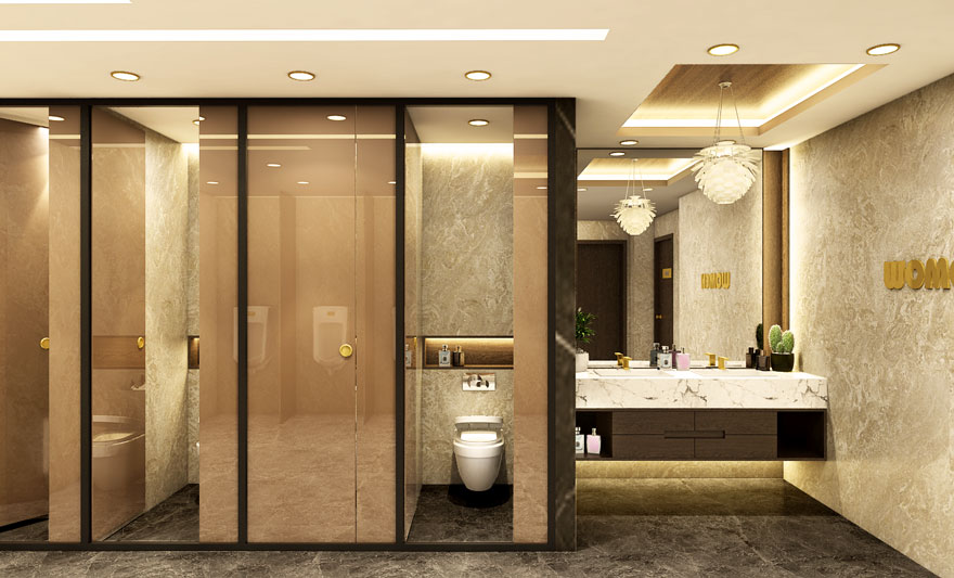 Làm vách ngăn nhà vệ sinh