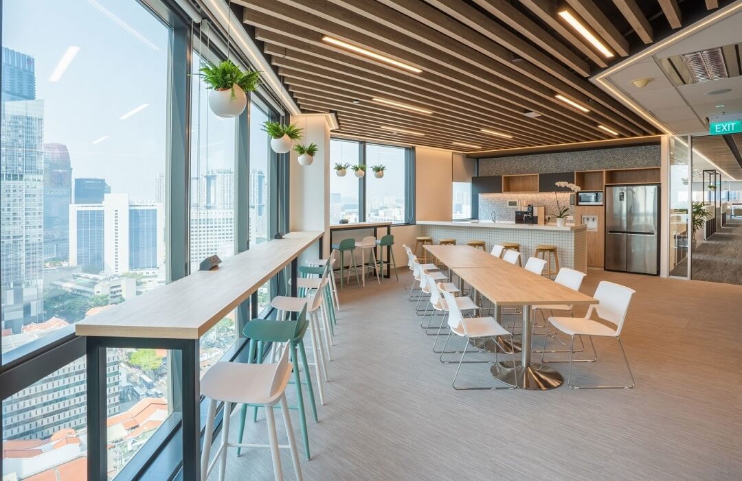 Lắp bàn ghế pantry