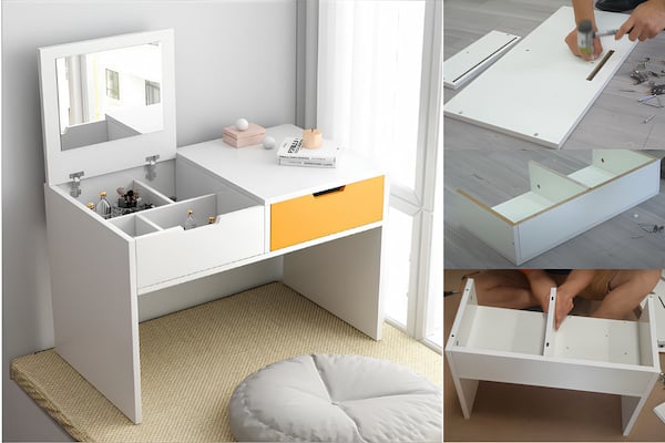 Lắp bàn trang điểm