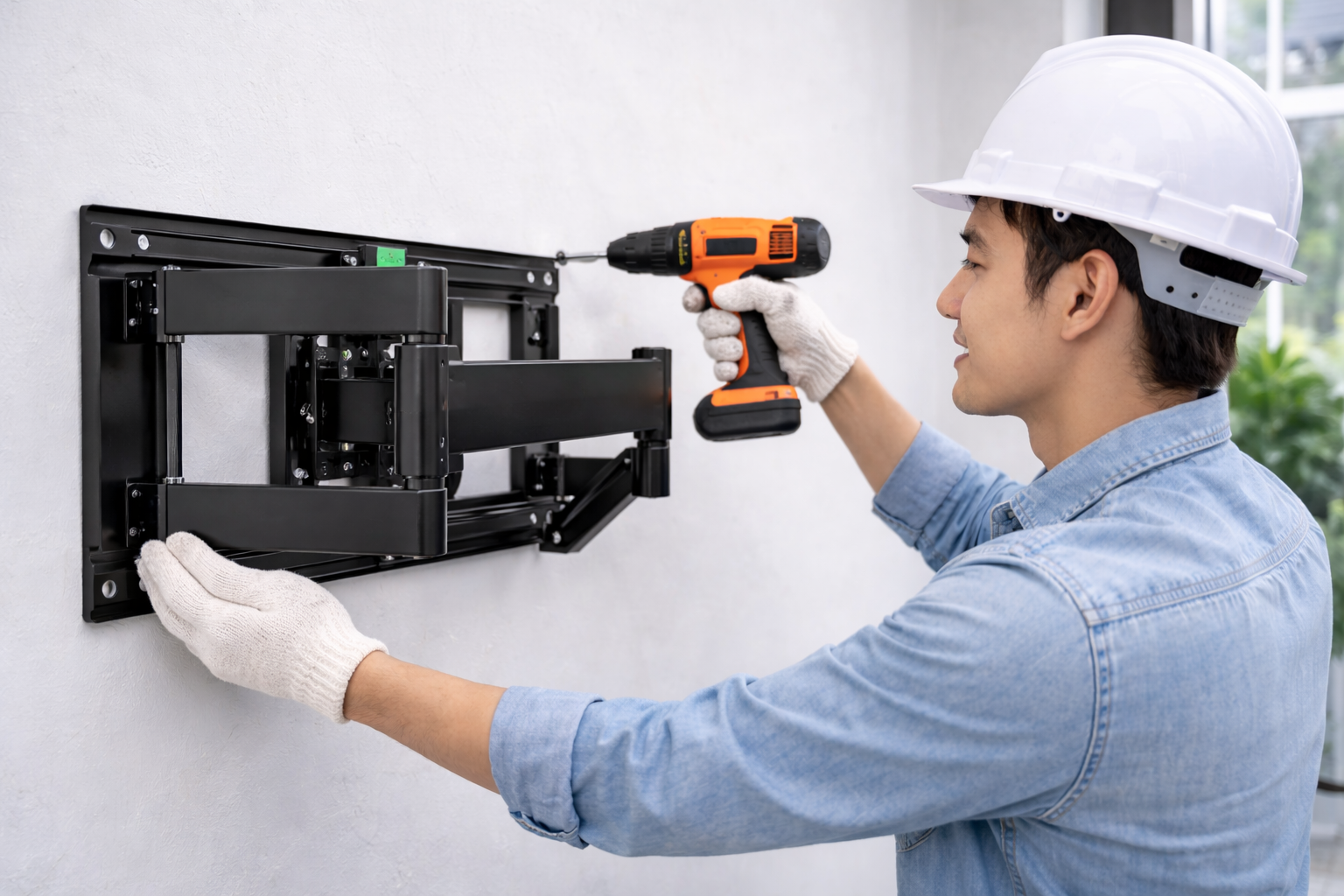 Lắp đặt kệ – giá treo tivi | Chắc chắn, gọn gàng, đẹp