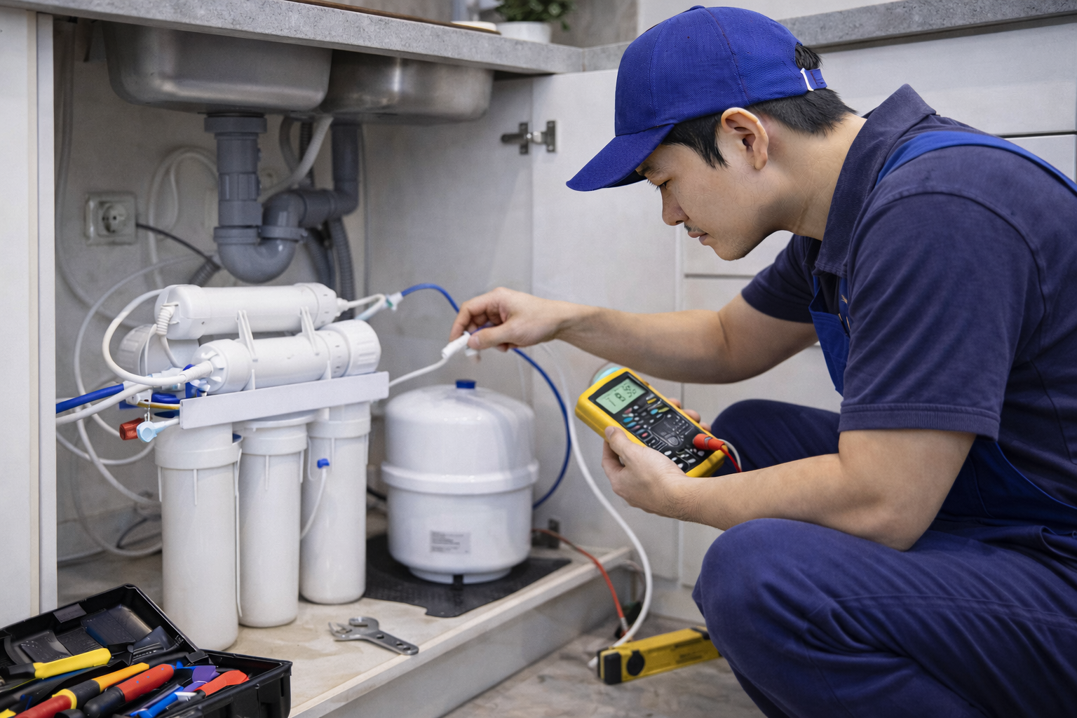 Lắp đặt máy lọc nước