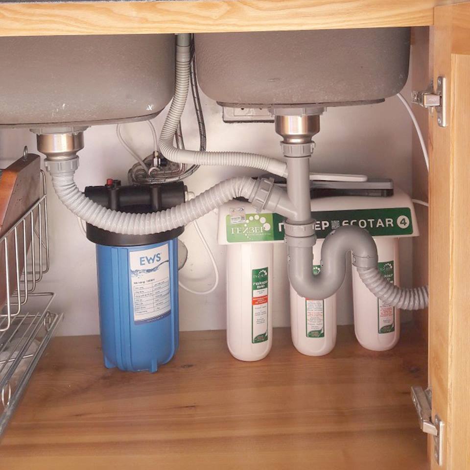 Lắp máy lọc nước căn hộ