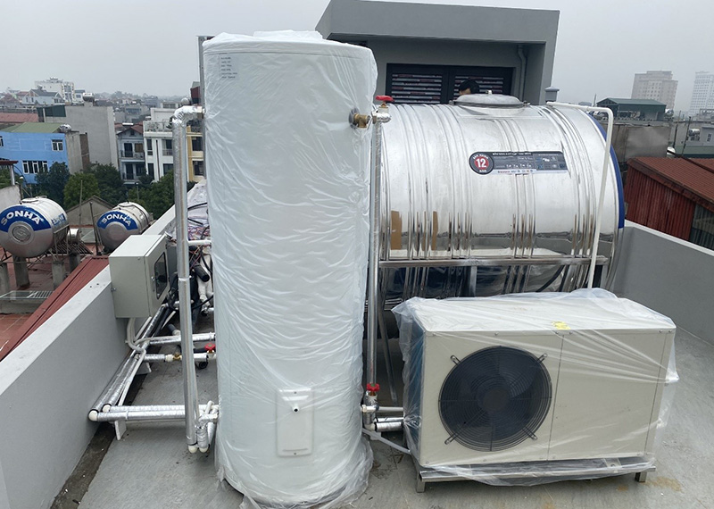 Lắp máy nước nóng biệt thự