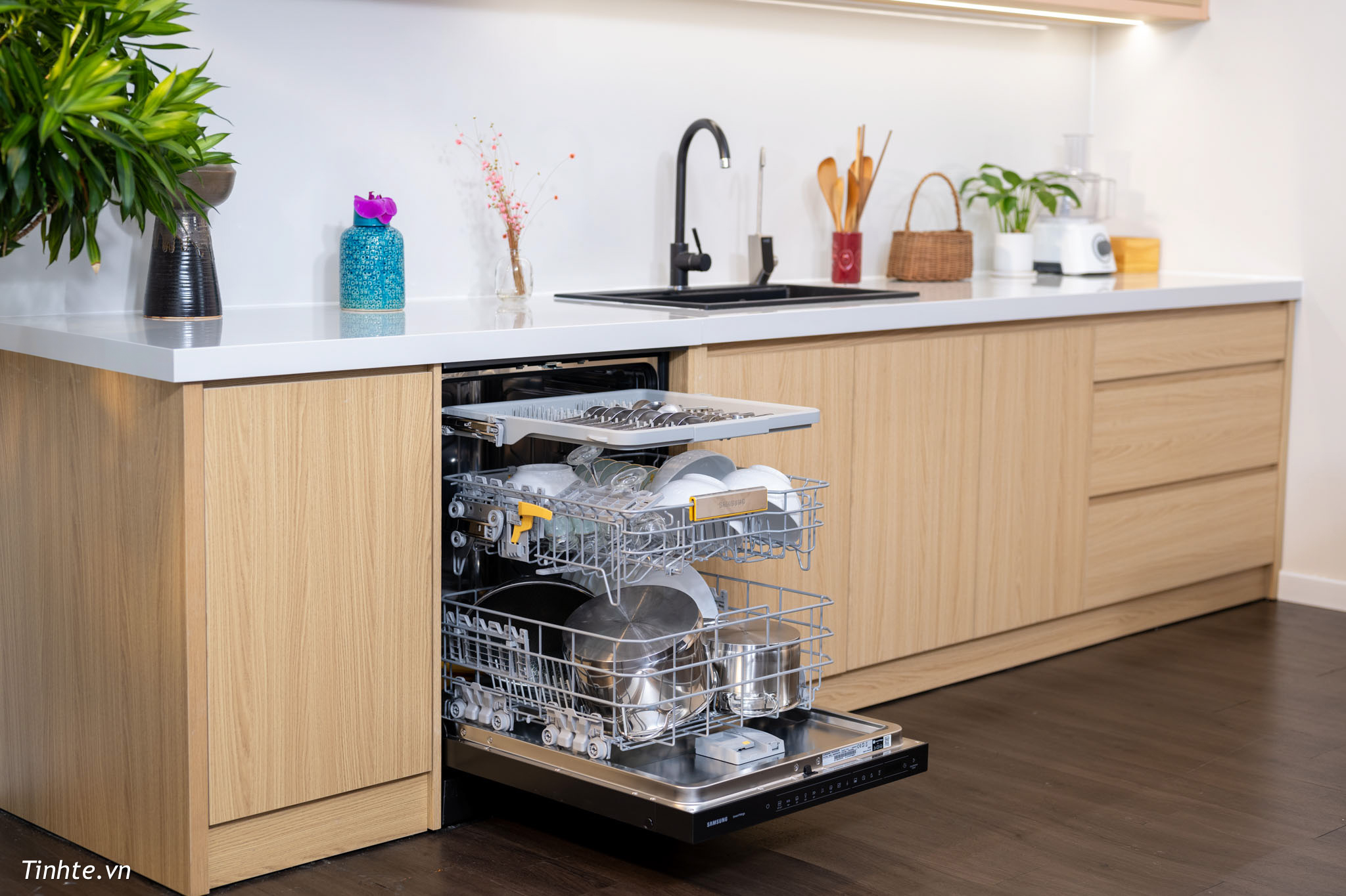 Lắp máy rửa chén căn hộ