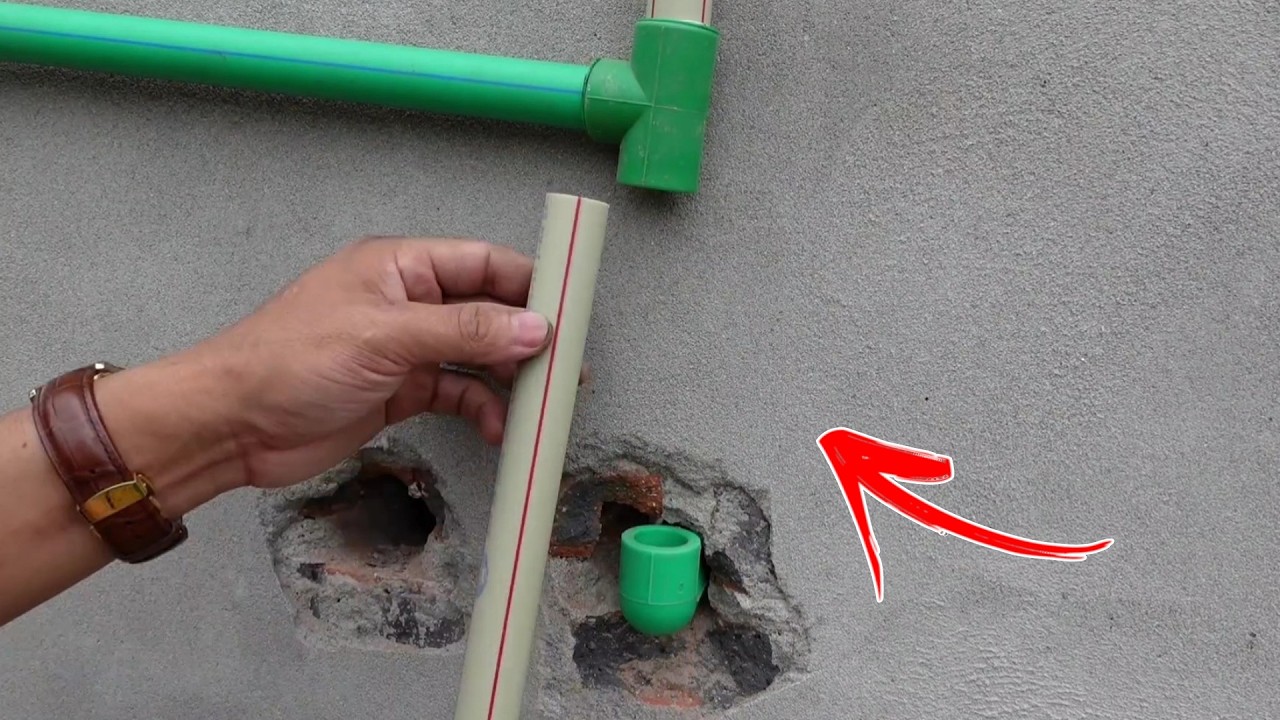 Lắp ống nước nhà tắm căn hộ