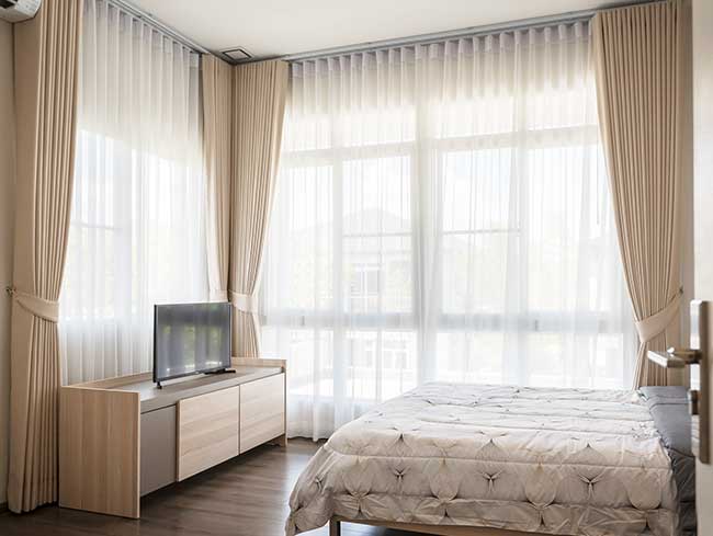 Lắp rèm cửa phòng ngủ
