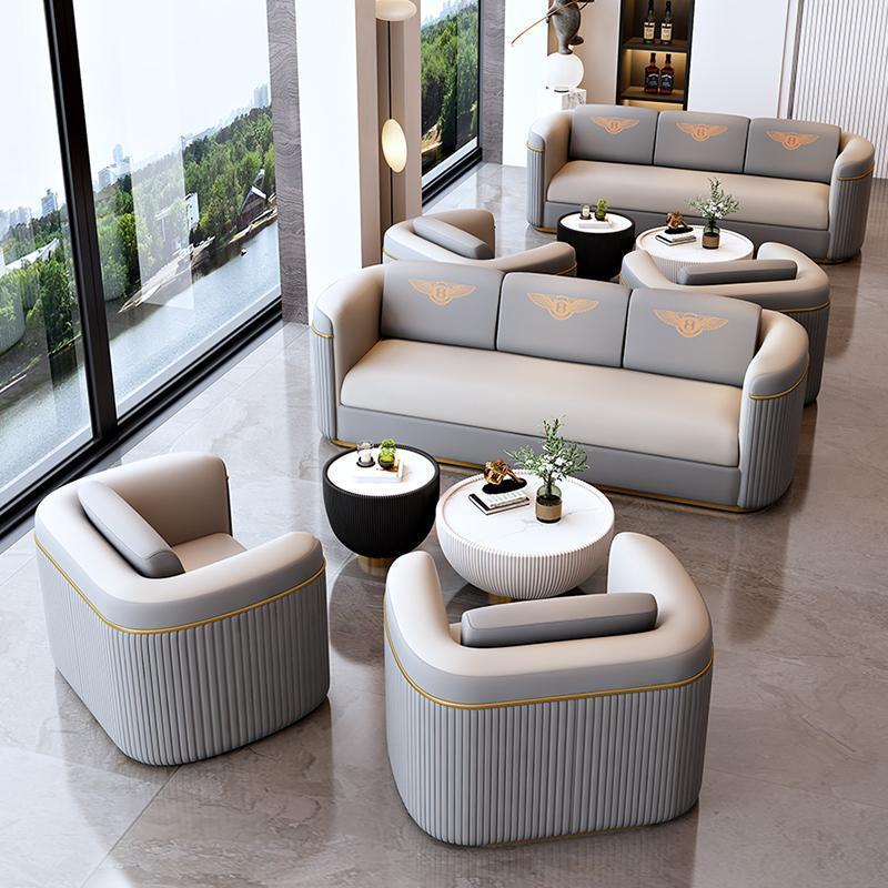 Lắp sofa lễ tân