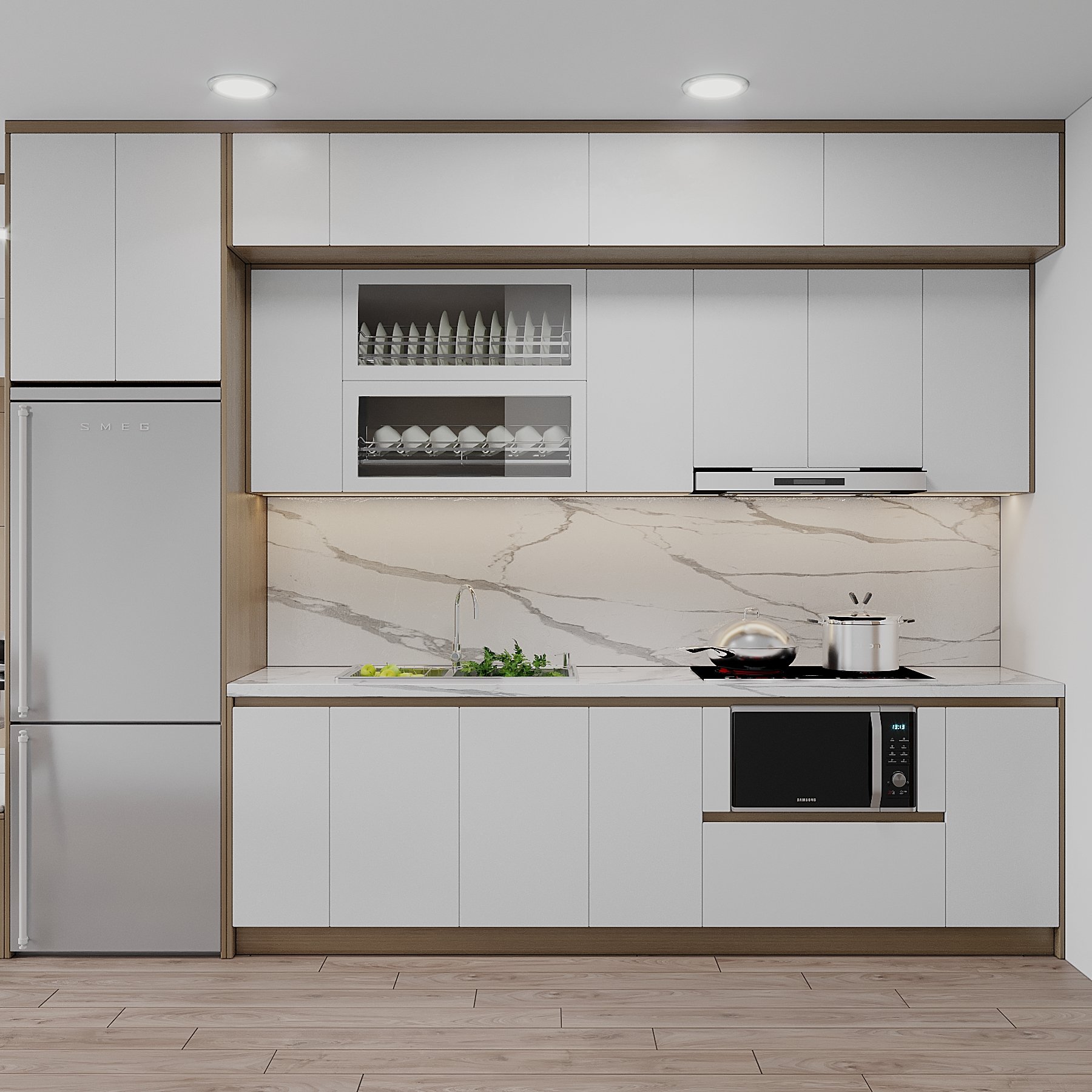 Lắp tủ bếp căn hộ