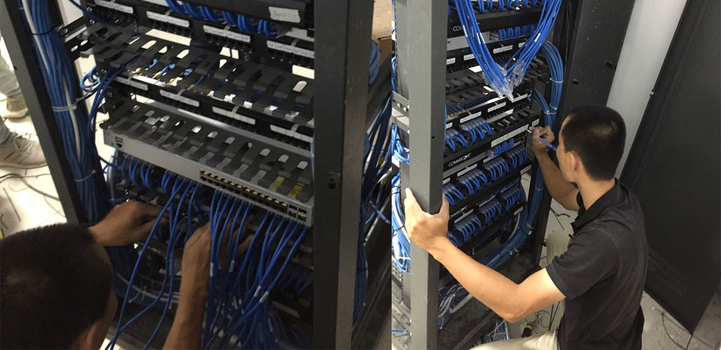 Lắp tủ rack mạng văn phòng