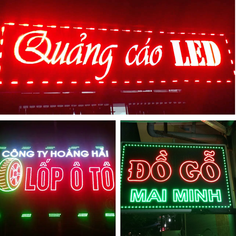Led bảng hiệu trọn gói