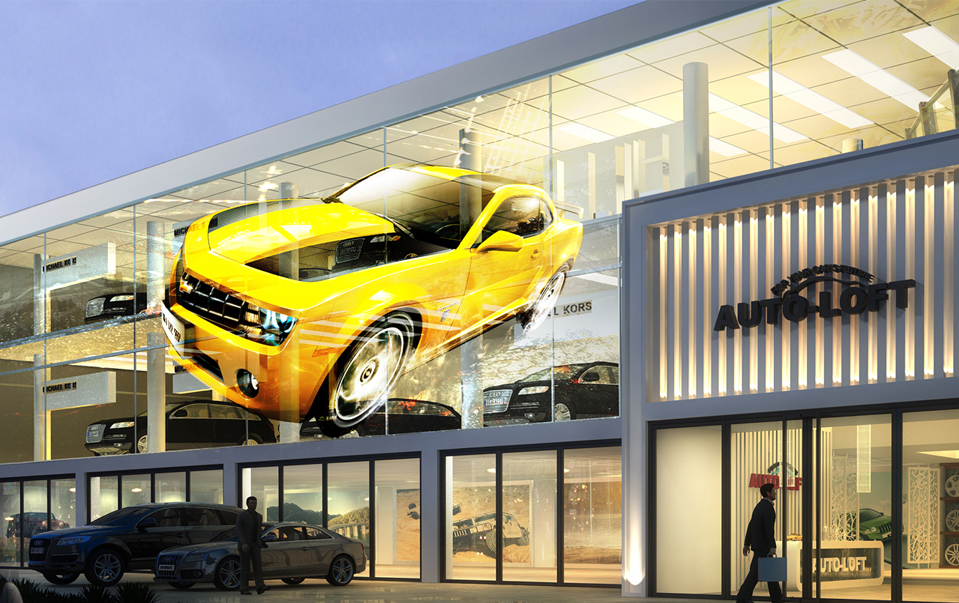 Led showroom
