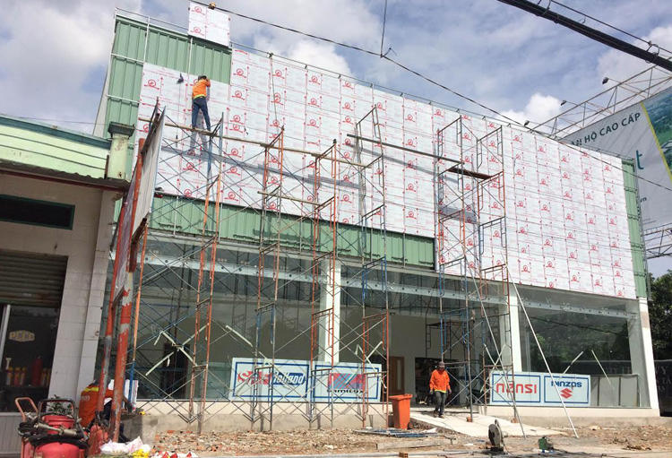 Mặt tiền alu