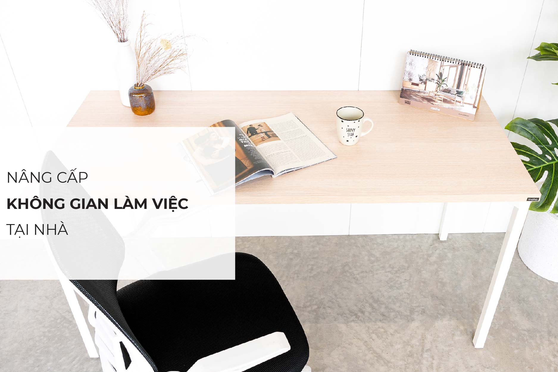 Nâng cấp khu làm việc