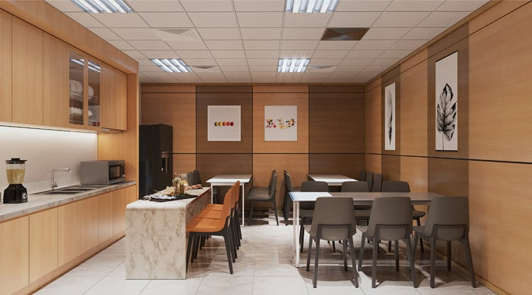 Nâng cấp pantry văn phòng