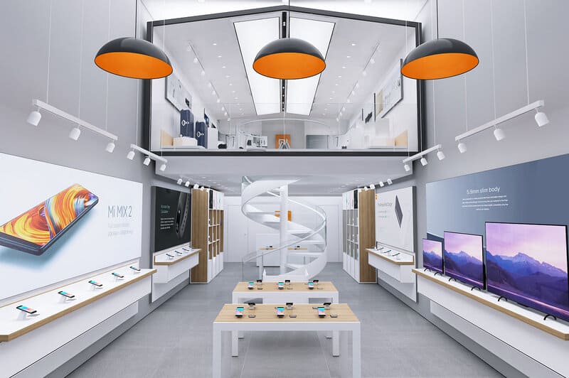 Nội thất cửa hàng