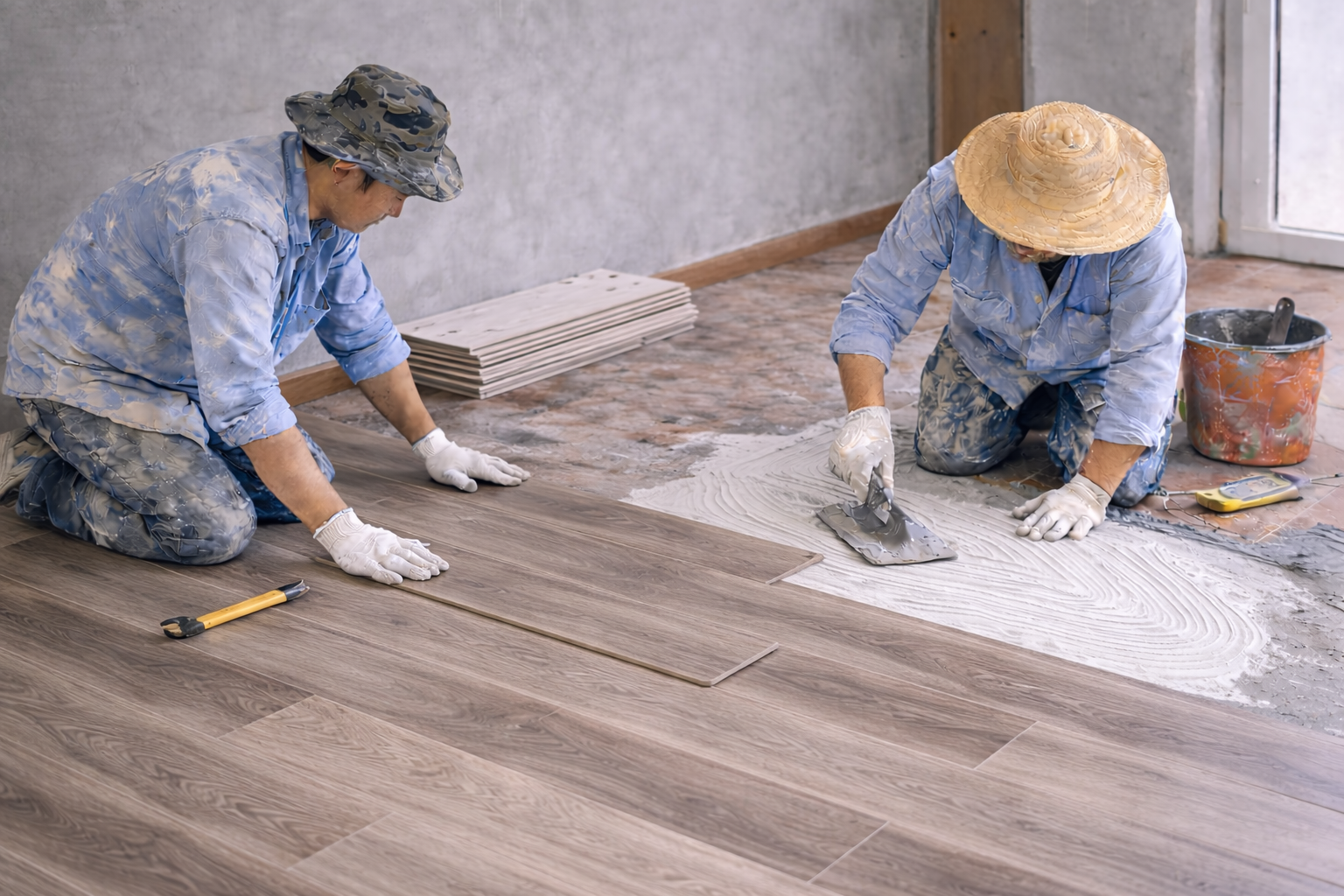 Sàn nhựa giả gỗ