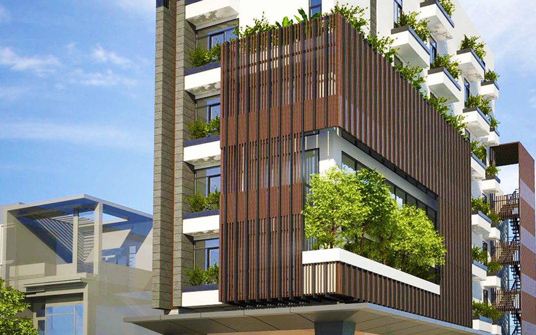 Sơn ngoại thất văn phòng