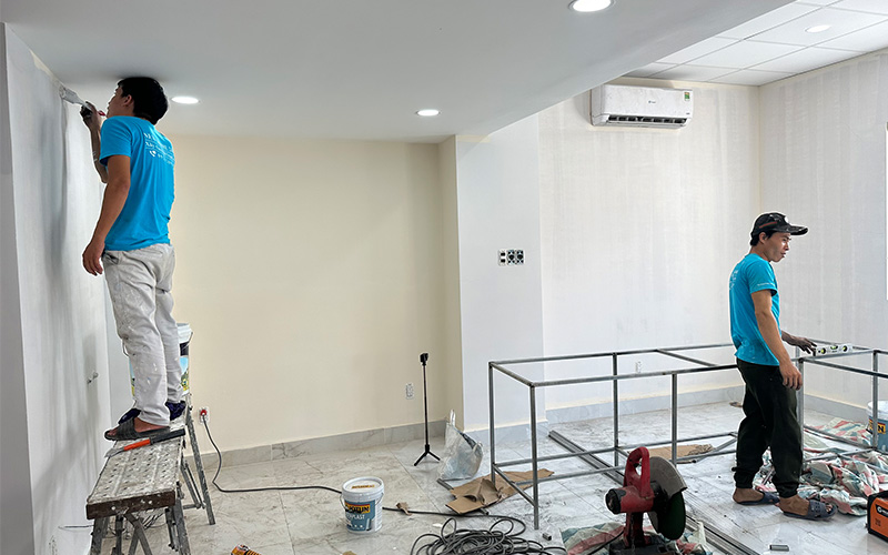 Sơn sửa văn phòng giá rẻ