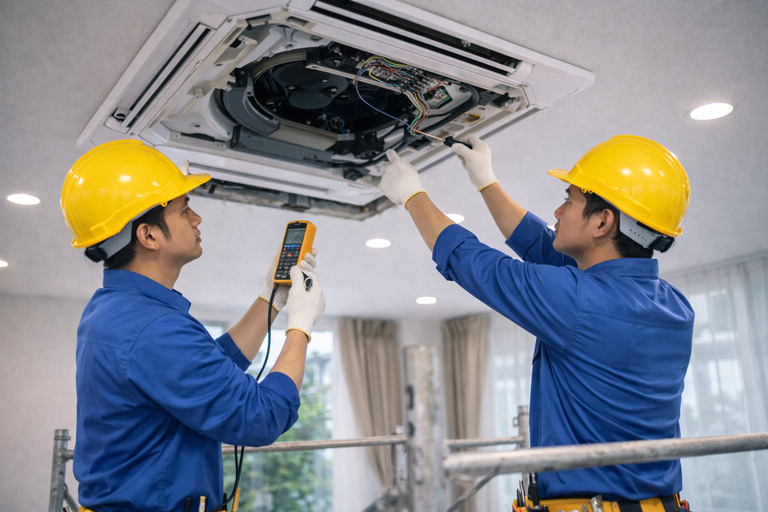 Sửa Chữa Máy Lạnh Âm Trần | Xử Lý Nhanh – Đúng Kỹ Thuật