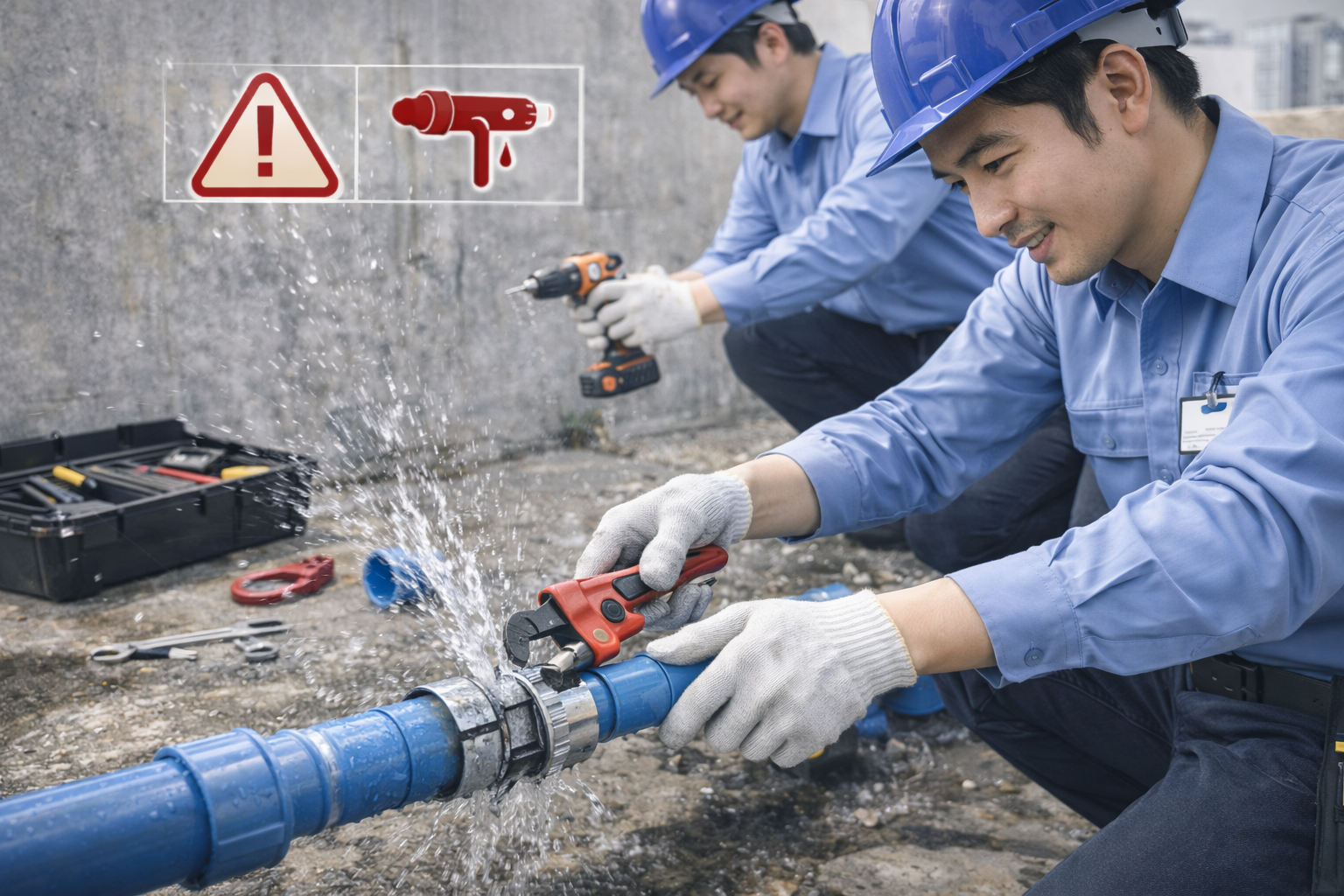 Sửa Chữa Rò Rỉ – Vỡ Ống | Xử Lý Nhanh – Đúng Kỹ Thuật