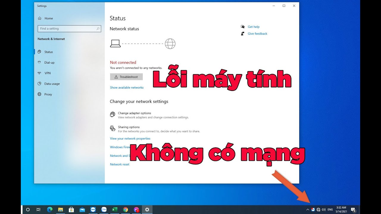 Sửa lỗi mất kết nối mạng