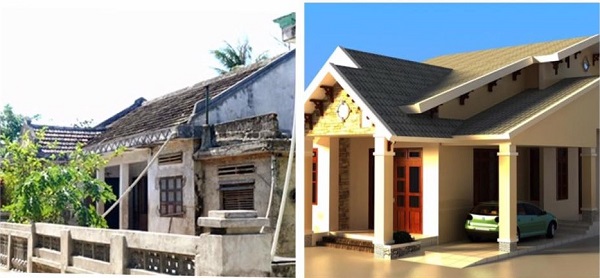 Sửa nhà vườn xuống cấp