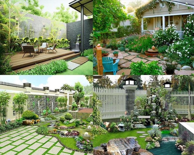 Sửa sân vườn nhà vườn