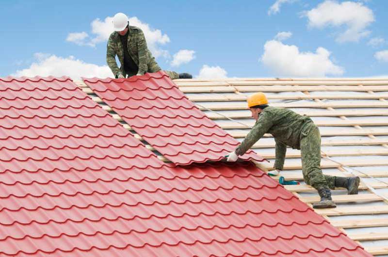 Sửa thấm mái nhà vườn